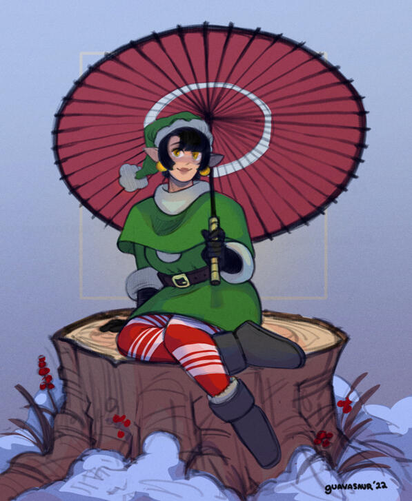 Full Body (Sketch w/ Color)